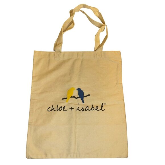 Chloe+Isabel Canvas Tote Bag Creative Confident Be You Birds on Branch EUC - Picture 10 of 10